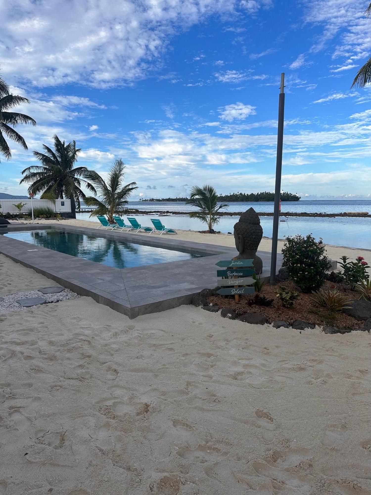 Pension Irivai Appartement Puatou 1 Chambre Bord De Mer أوتوروا المظهر الخارجي الصورة