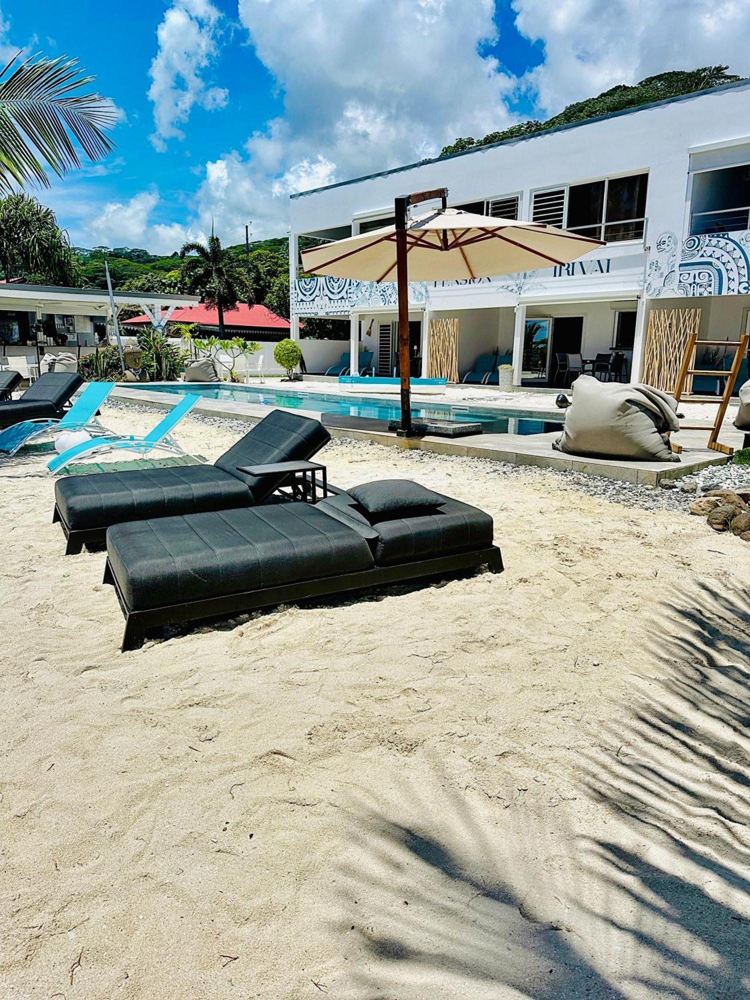 Pension Irivai Appartement Puatou 1 Chambre Bord De Mer أوتوروا المظهر الخارجي الصورة