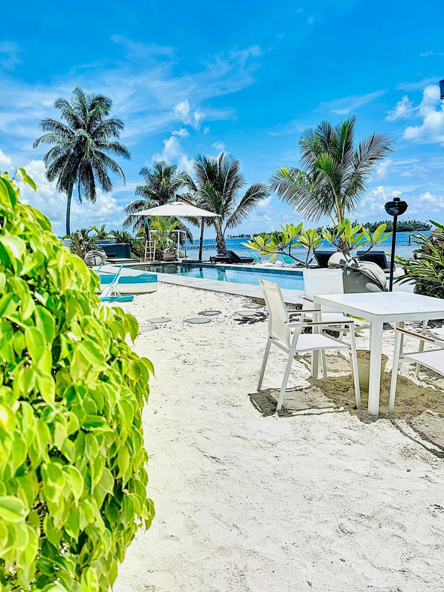 Pension Irivai Appartement Puatou 1 Chambre Bord De Mer أوتوروا المظهر الخارجي الصورة